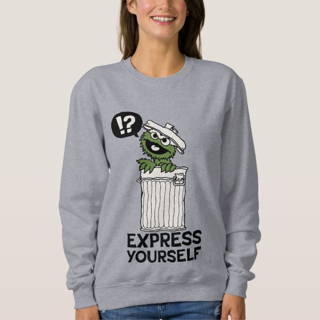 Moletom Oscar, o Grouch Expresse-se (Frente)