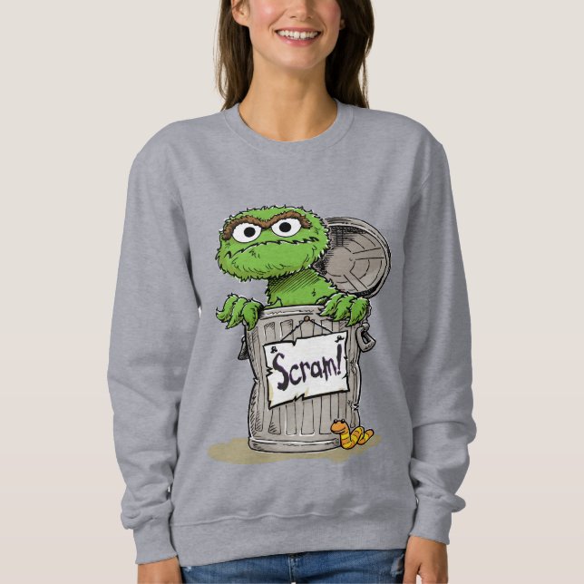 Moletom Oscar, o Grouch Scram (Frente)