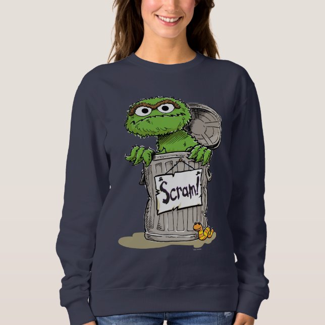 Moletom Oscar, o Grouch Scram (Frente)