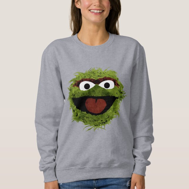 Moletom Oscar, o Grouch | Tendência da Aquarela (Frente)