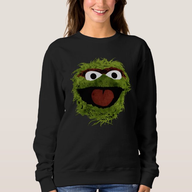 Moletom Oscar, o Grouch | Tendência da Aquarela (Frente)