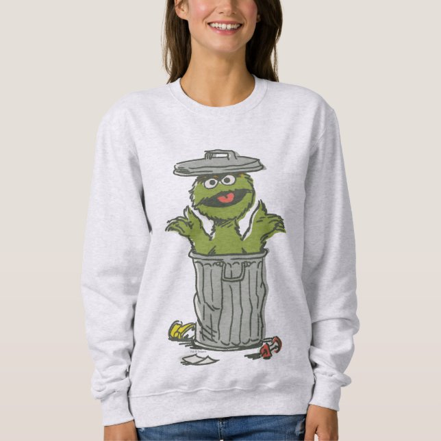 Moletom Oscar the Grouch Vintage (Frente)