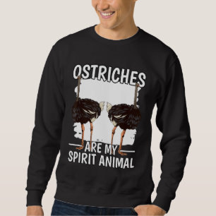 Moletom Ostrich Cita Que Os Astritos De Pássaros São O Meu