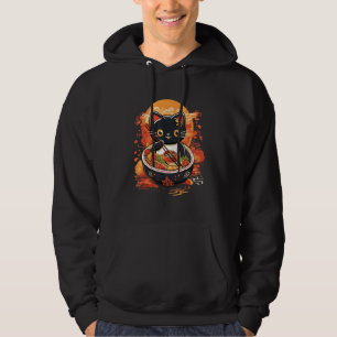 Moletom Otaku Cat Come Ramen Japonês Noodles 1