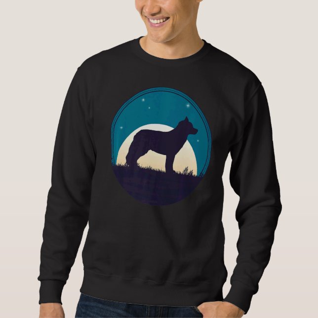 Moletom Otaku Huskie Dog Retro 6 (Frente)