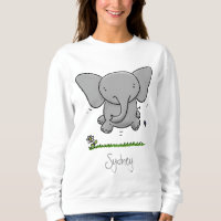 Ótima ilustração de desenho animado de elefante be
