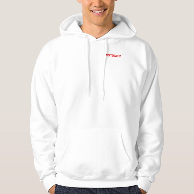 Moletom "#OTIMISTA" Design. Compre agora (Frente)