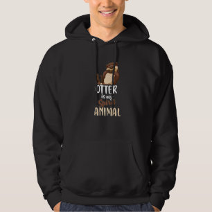 Moletom Otter É Meu Animal Lutra Mink Animal Humor Premi