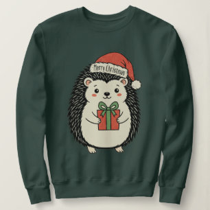 Moletom Ouriço Fofo Feliz Natal