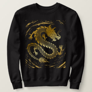 Moletom Ouro Dragão Roda de Dourado