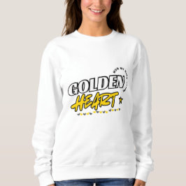Moletom Ouro Heart Mãe Sweatshirt | Presente no Dia da Mãe