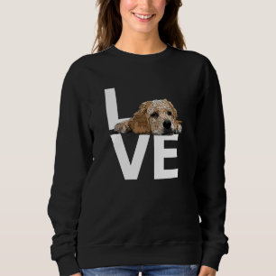 Moletom Ouro Labrador Love Retriever Puppy Yellow Lab Do