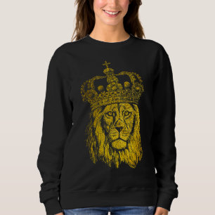 Moletom Ouro Leão-Leão-Rei Selvagem Zookeeper