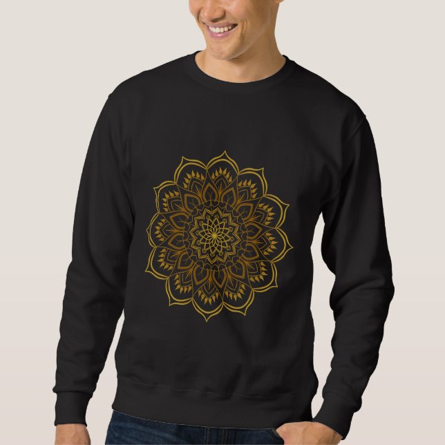 Moletom Ouro Mandala 81 (Frente)