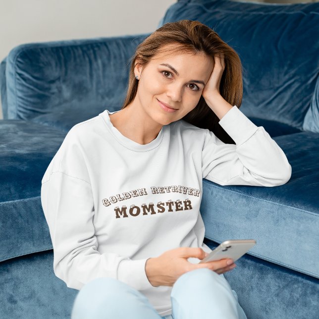 Moletom Ouro personalizado retornado Mãe Halloween (Criador carregado)