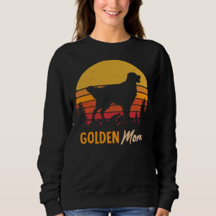 Moletom Ouro Retriever Cachorro Mãe Vintage Retro 277