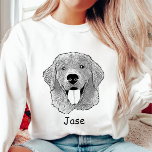 Moletom Ouro Retriever Dog Personalizado Pet Lover