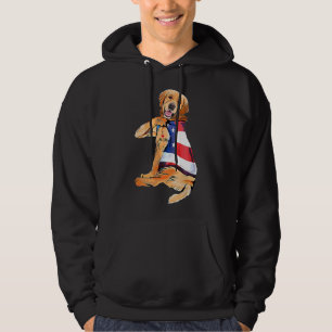 Moletom Ouro Retriever Dog Tatuagem Eu Amo Mãe