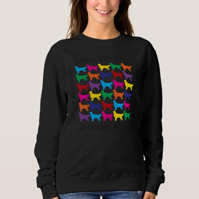 Moletom Ouro Retriever Rainbow (Frente)