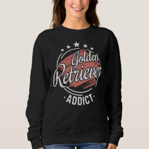 Moletom Ouro Retriever Viciado Legal Nerdy Comic Gra