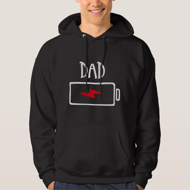 Moletom Out of Batteries – Dad (Frente)