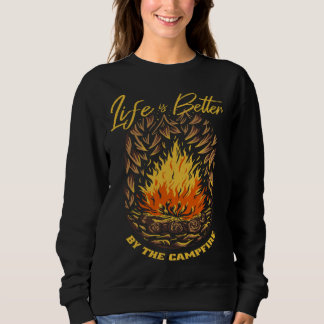Moletom Outdoor Camping and Campfires Men Women Inspiratio