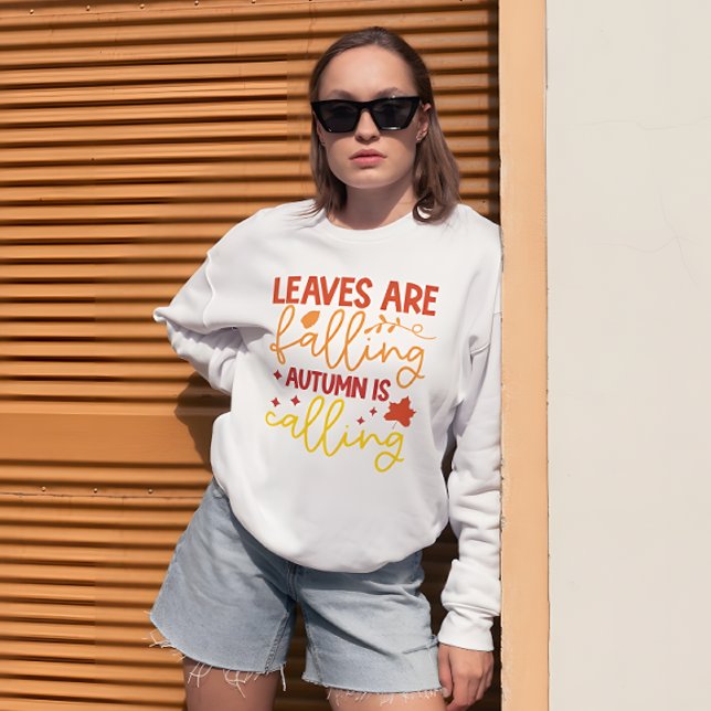 Moletom outono deixa cair colorido (Criador carregado)