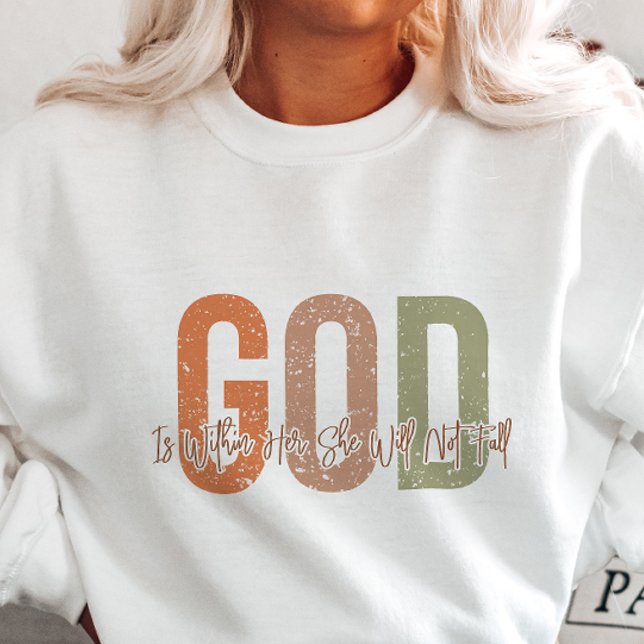 MOLETOM OUTONO, DEUS ESTAVA DENTRO DELA, NÃO CAIRÁ (Criador carregado)