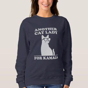 Moletom Outra Senhora Gata para Kamala Harris 2024 Legal C