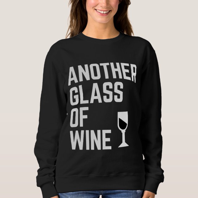 Moletom Outro Vidro De Vinho (Frente)