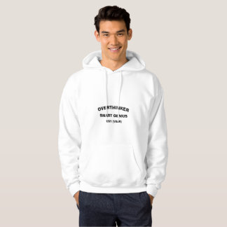 Moletom Overthinker Meme hoodie