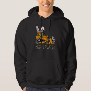 Moletom Ovos Cavator Bunny Trator Leopard Ovos Happy East