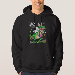 Moletom Ovos de Coelho T Rex Eggscelente Dinossauro Menino