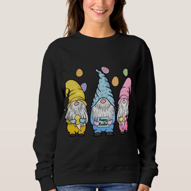 Moletom Ovos Felzs pascoa dos Gnomos páscoas (Frente)