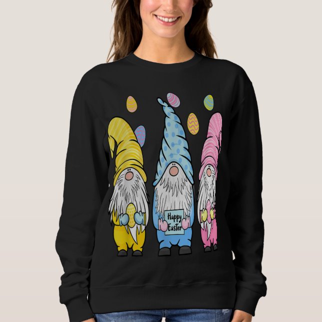 Moletom Ovos Felzs pascoa dos Gnomos páscoas (Frente)