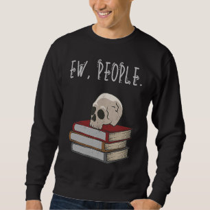 Moletom Ow Pessoas Dark Academia Skull Em Livros Afetados