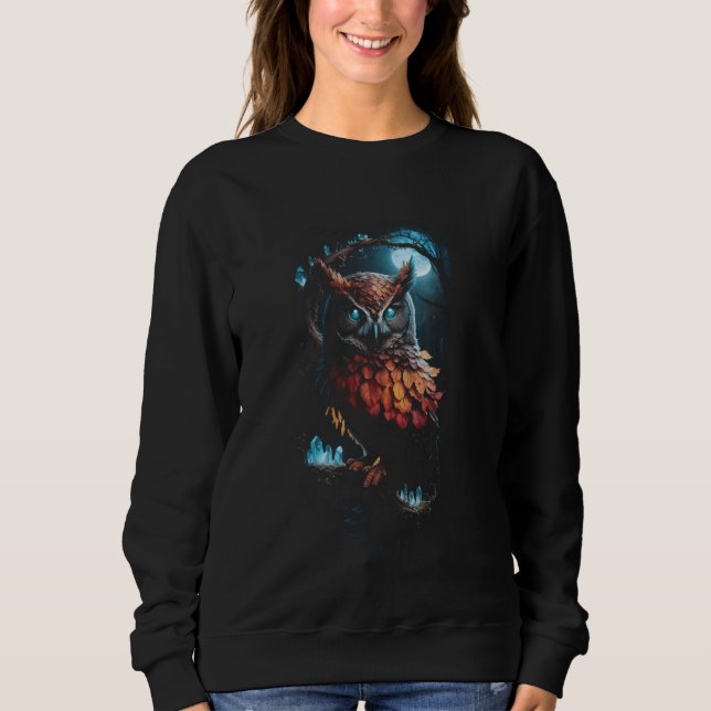 Moletom Owl Bird Nature Lover (Frente)