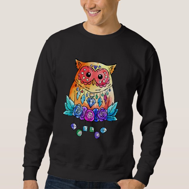 Moletom Owl Boho Chic (Frente)