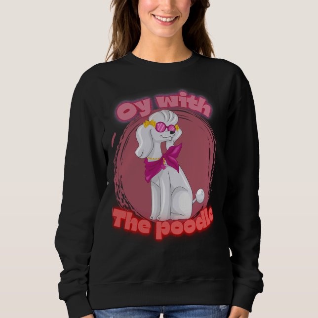 Moletom Oy com o poodle T- (Frente)