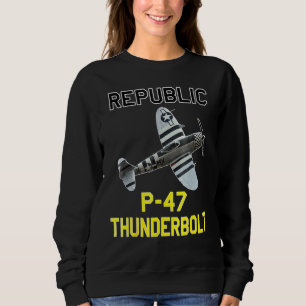 Moletom P 47 Thunderbolt O Histórico Do Avião Jug Ww2