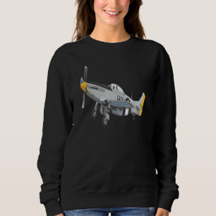 Moletom P 51 Mustang Wwii