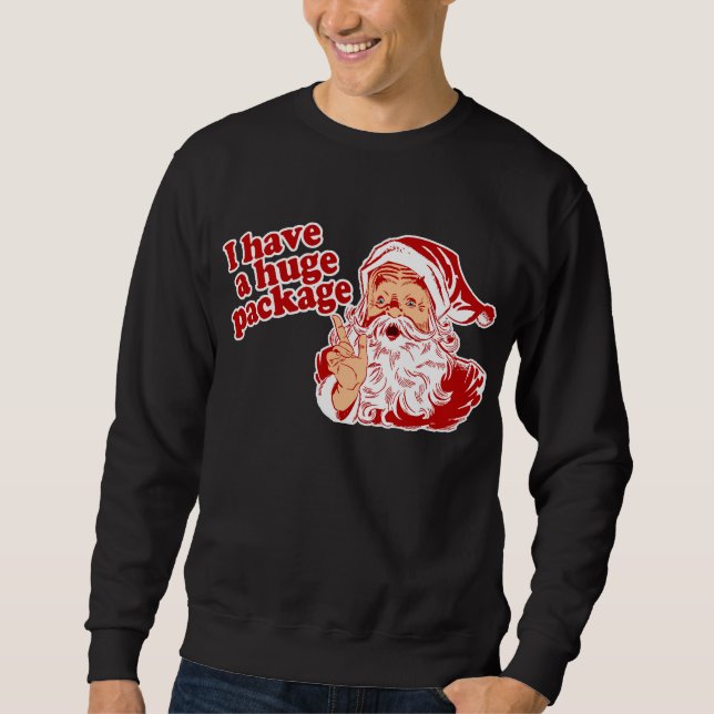 Moletom Pacote enorme de Santa (Frente)