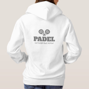 Moletom Padel Coma Dormir Jogar casaco repetitivo para mul