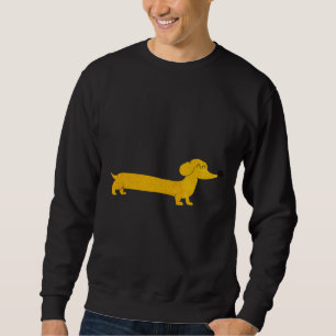 Moletom Padrão Colorido Divertido do Cão Dachshund