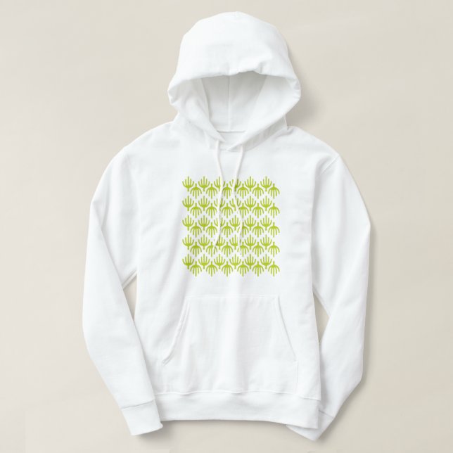 Moletom Padrão de cactus (Frente do Design)