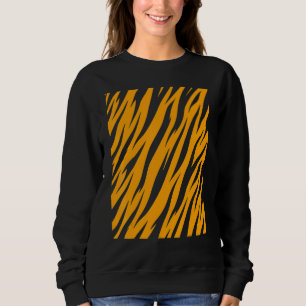 Moletom padrão de gato tigre ou leopardo para fantasia de