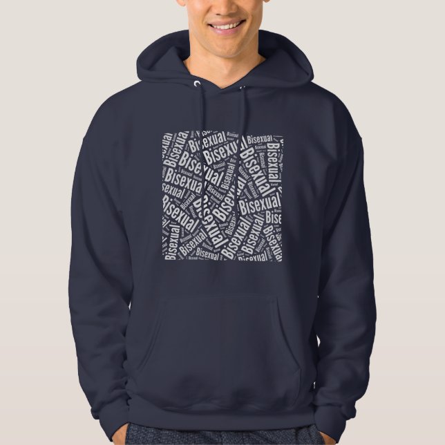 Moletom PADRÃO DE PALAVRAS BISSEXUAL BRANCO -.png (Frente)