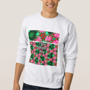 Moletom Padrão de Rosa do deserto bonito
