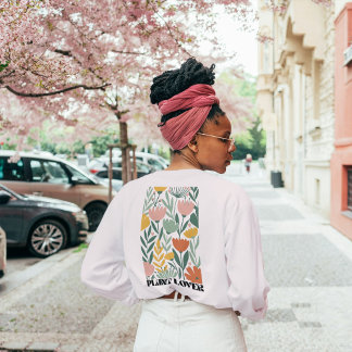 Moletom Padrão Floral Terrestre—Terracotta, Sage & Dusty P