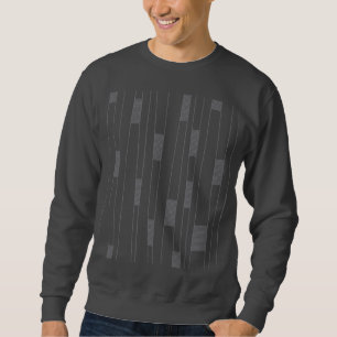 Moletom Padrão gráfico de linha simples, mínimo e moder